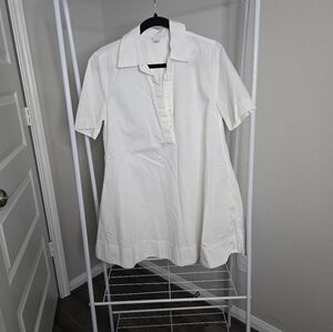 OLD NAVY Classic White Button-Up Women's Top
